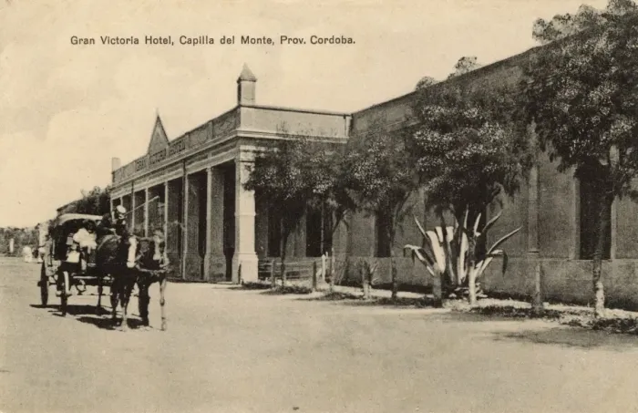 Framed Print : Hotel, Capilla del Monte, Argentina, South America Framed Print : Hotel, Capilla del Monte, Argentina, South America
