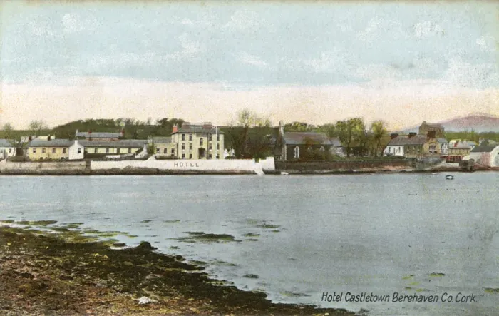 Framed Print : Hotel at Castletown Berehaven, Ireland Framed Print : Hotel at Castletown Berehaven, Ireland