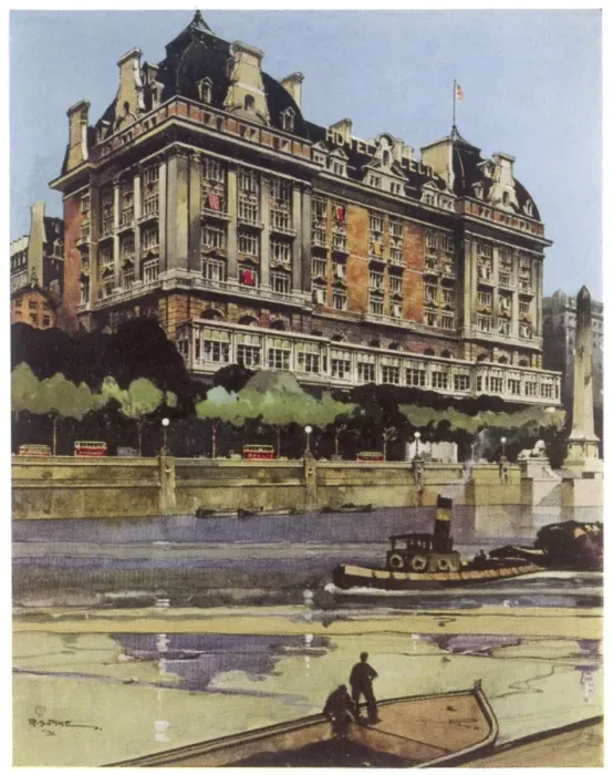Framed Print : Hotel Cecil, London Framed Print : Hotel Cecil, London