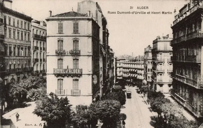 Framed Print : Hotel d Alger, Rue Dumont-d Urville, Algiers, Algeria Framed Print : Hotel d Alger, Rue Dumont-d Urville, Algiers, Algeria