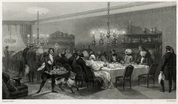 Hotel des Princes, Paris 1840