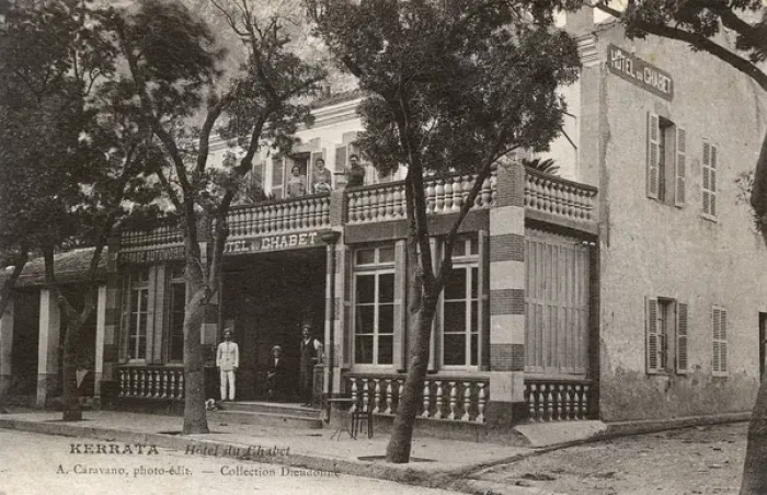 Framed Print : Hotel du Chabet, Kerrata (Kherrata), Algeria, North Africa
