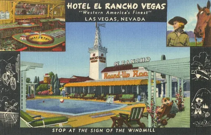 Framed Print : Hotel El Rancho, Las Vegas, Nevada, USA Framed Print : Hotel El Rancho, Las Vegas, Nevada, USA
