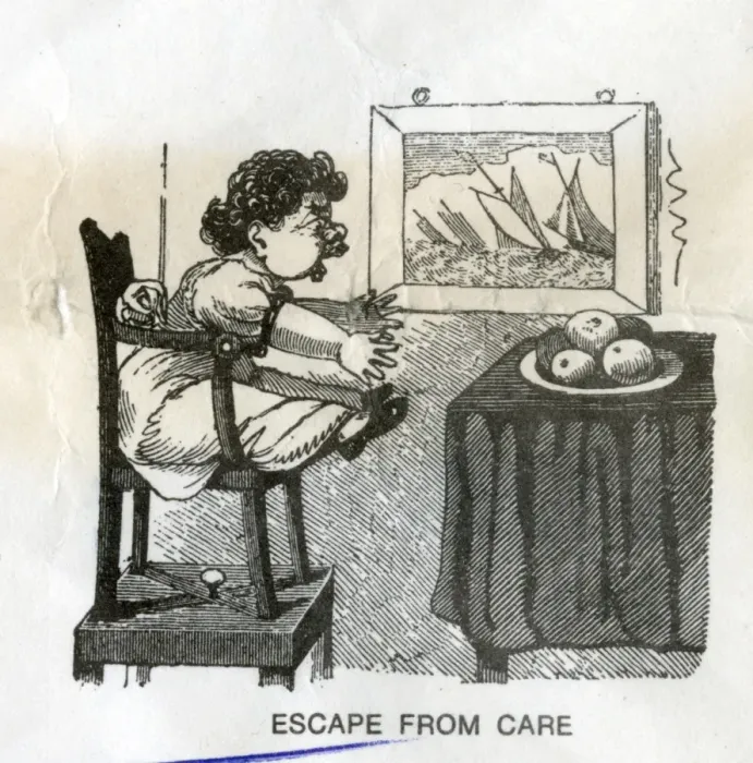 Framed Print : Hotel Bill - Escape from Care Framed Print : Hotel Bill - Escape from Care