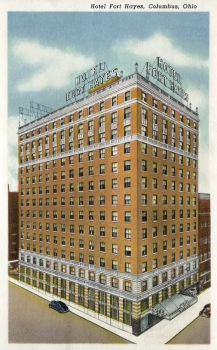 Framed Print : Hotel Fort Hayes, Columbus, Ohio, USA Framed Print : Hotel Fort Hayes, Columbus, Ohio, USA