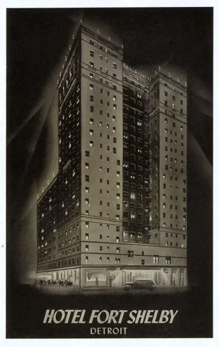 Framed Print : Hotel Fort Shelby, Detroit, Michigan, USA