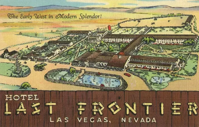 Framed Print : Hotel Last Frontier, Las Vegas, Nevada, USA Framed Print : Hotel Last Frontier, Las Vegas, Nevada, USA