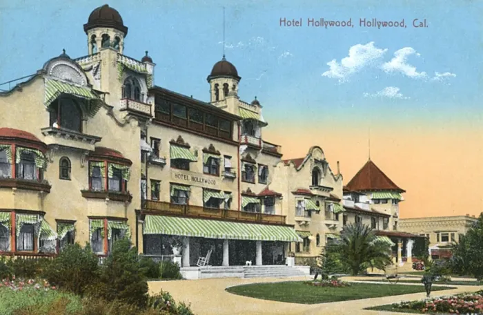 Framed Print : Hotel Hollywood, Hollywood, California, USA Framed Print : Hotel Hollywood, Hollywood, California, USA