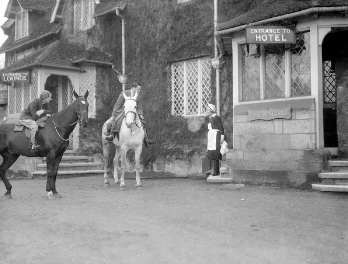 Framed Print : Hotel on Horseback Framed Print : Hotel on Horseback