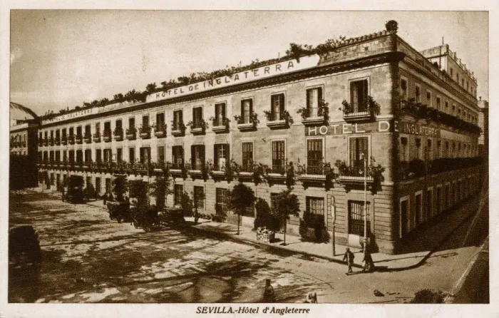 Framed Print : Hotel de Inglaterra, Seville, Spain Framed Print : Hotel de Inglaterra, Seville, Spain
