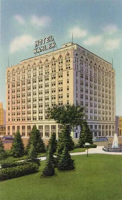 Framed Print : Hotel Kahler, Rochester, Minnesota, USA Date: 1934 Framed Print : Hotel Kahler, Rochester, Minnesota, USA Date: 1934