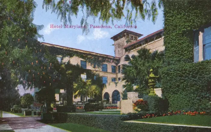 Framed Print : Hotel Maryland, Pasadena, California, USA Framed Print : Hotel Maryland, Pasadena, California, USA