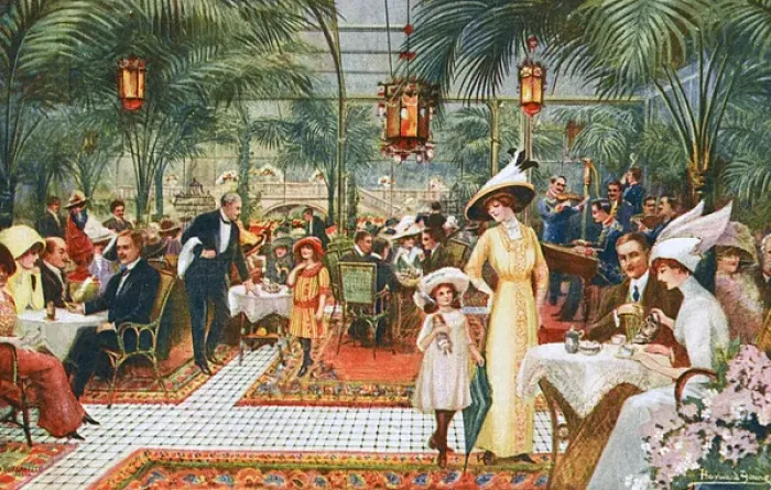 Framed Print : Hotel Metropole, Brighton, East Sussex, England - Interior