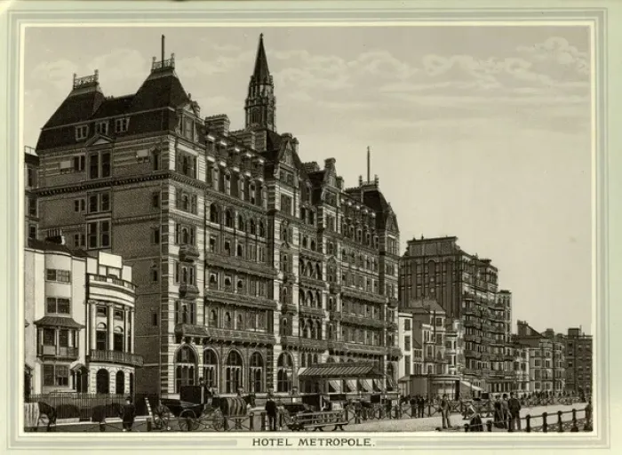 Framed Print : Hotel Metropole, Brighton, Sussex Framed Print : Hotel Metropole, Brighton, Sussex