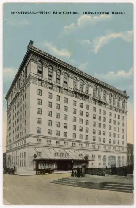 Framed Print : Hotel at Montreal Framed Print : Hotel at Montreal
