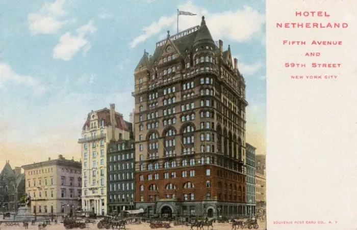Framed Print : Hotel Netherland - Fifth Avenue and 59th Street, New York Framed Print : Hotel Netherland - Fifth Avenue and 59th Street, New York
