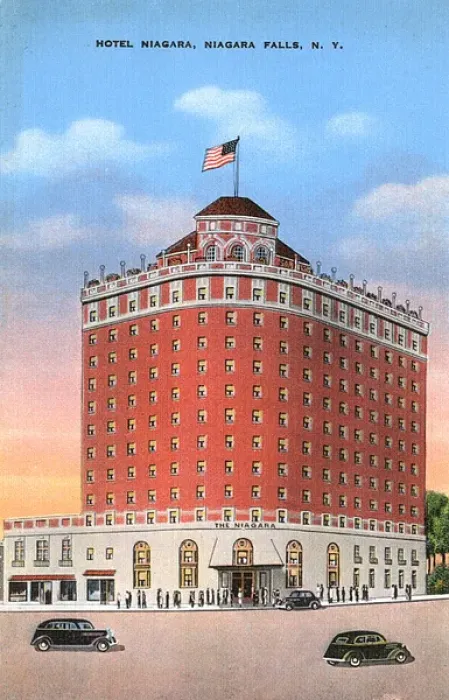 Framed Print : Hotel Niagara, Niagara Falls, New York State, USA Framed Print : Hotel Niagara, Niagara Falls, New York State, USA