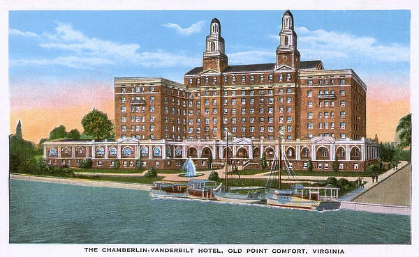 Hotel at Old Point Comfort, Hampton, Virginia, USA