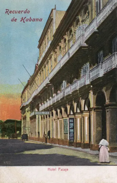 Framed Print : Hotel Pasaje, Havana, Cuba Framed Print : Hotel Pasaje, Havana, Cuba