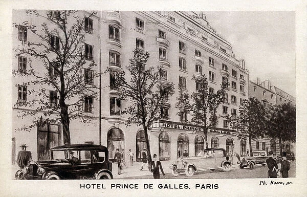 Hotel Prince de Galles, Paris, France