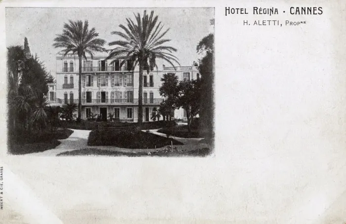 Framed Print : Hotel Regina, Cannes, France