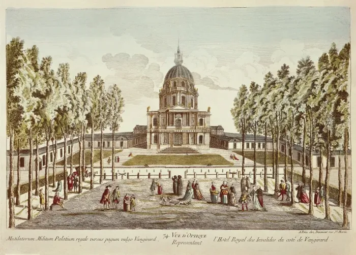 Framed Print : Hotel Royal des Invalides from Vagirards side Framed Print : Hotel Royal des Invalides from Vagirards side