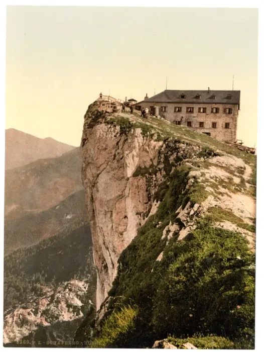 Framed Print : Hotel Schafberg, Upper Austria, Austro-Hungary Framed Print : Hotel Schafberg, Upper Austria, Austro-Hungary