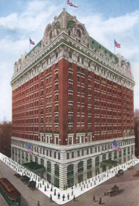 Framed Print : Hotel Sherman Chicago Framed Print : Hotel Sherman Chicago