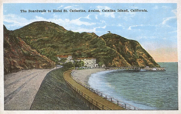 Hotel St Catherine, Santa Catalina Island, California, USA