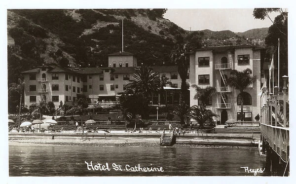 Hotel St Catherine, Santa Catalina Island, California, USA