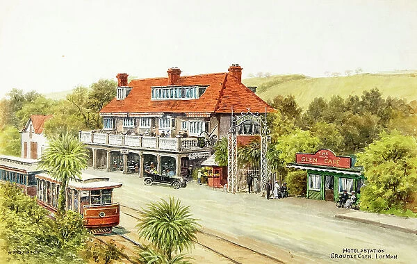 Hotel and Station, Groudle Glen, Isle of Man
