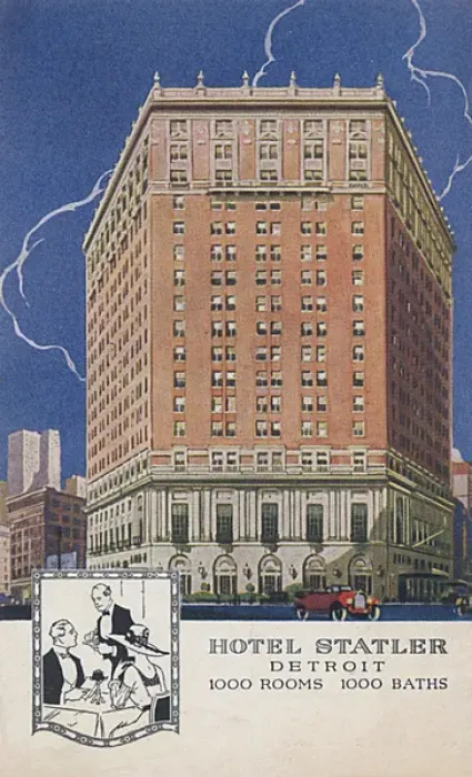 Framed Print : Hotel Statler, Detroit, Michigan, USA Framed Print : Hotel Statler, Detroit, Michigan, USA