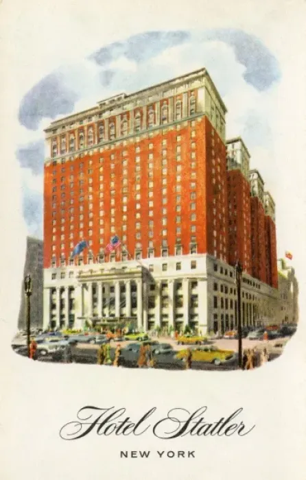 Framed Print : Hotel Statler, New York Framed Print : Hotel Statler, New York