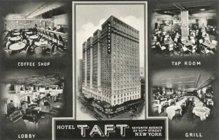 Framed Print : Hotel Taft, New York Framed Print : Hotel Taft, New York