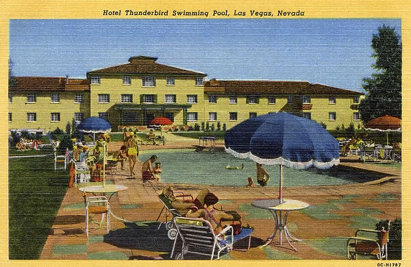 Hotel Thunderbird, Las Vegas, Nevada, USA