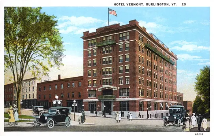 Framed Print : Hotel Vermont, Burlington, Vermont, USA Framed Print : Hotel Vermont, Burlington, Vermont, USA