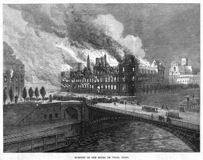Framed Print : Hotel De Ville Burns Framed Print : Hotel De Ville Burns