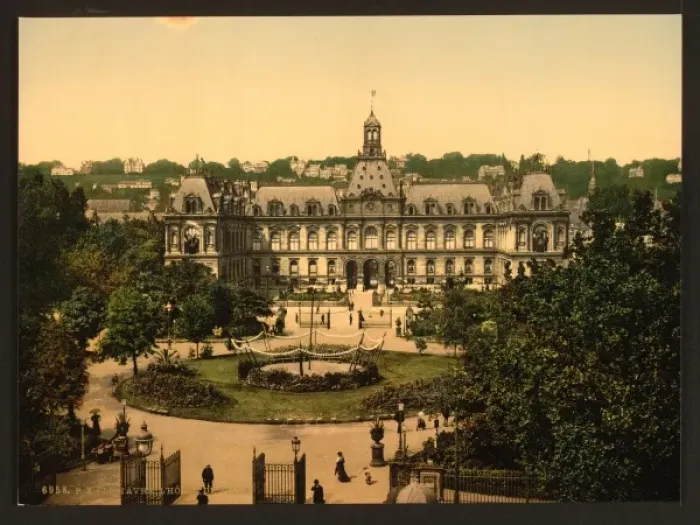 Framed Print : Hotel de ville, Havre, France Framed Print : Hotel de ville, Havre, France