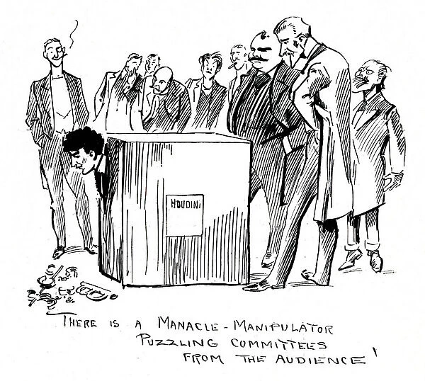 Houdinis act at the London Hippodrome 1904