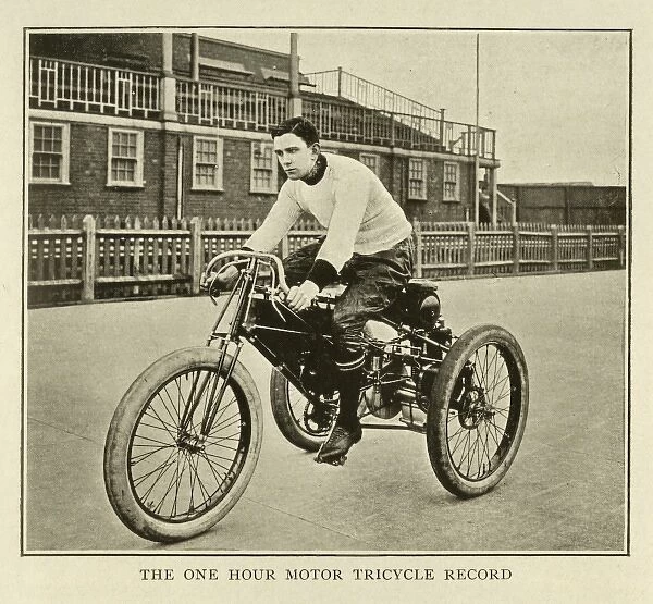 The One Hour Motor Tricycle Record