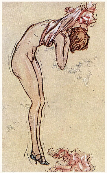 In Her Hours of Dainty Ease, by A. K. MacDonal 1931