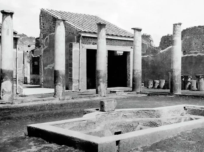 Framed Print : House of the Centaur, Pompeii, Italy, Victorian period Framed Print : House of the Centaur, Pompeii, Italy, Victorian period