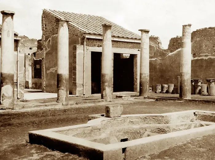 Framed Print : House of the Centaur, Pompeii, Italy, Victorian period Framed Print : House of the Centaur, Pompeii, Italy, Victorian period