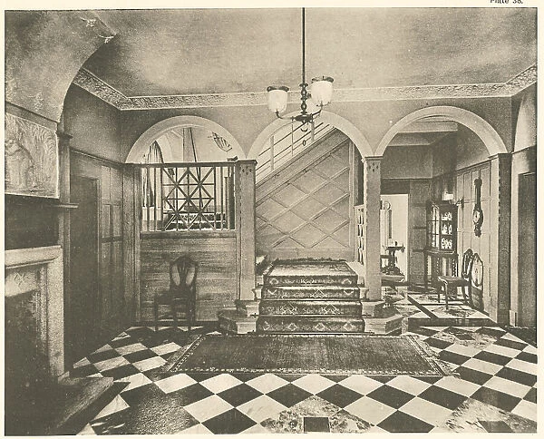 House In The Channel Islands, The Hall