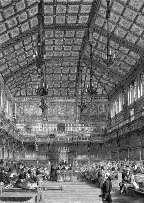 Framed Print : House of Commons 1852 Framed Print : House of Commons 1852