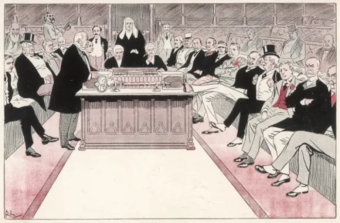 Framed Print : House of Commons / 1907 Framed Print : House of Commons / 1907