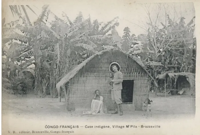 Framed Print : House in the Congo Framed Print : House in the Congo