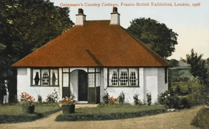 Framed Print : A house design by Oetzmann & Co. Ltd Framed Print : A house design by Oetzmann & Co. Ltd