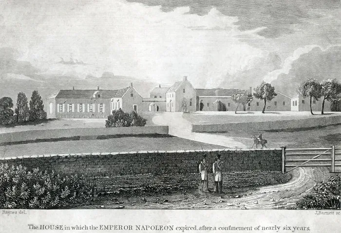 Framed Print : The house in which Emperor Napoleon died, St. Helena Framed Print : The house in which Emperor Napoleon died, St. Helena