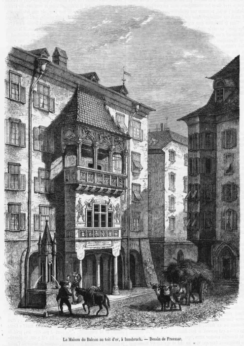 Framed Print : House at Innsbruck Framed Print : House at Innsbruck